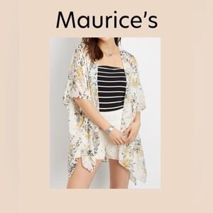 Maurice’s Women’s Clip Dot Kimono One Size Fits Most